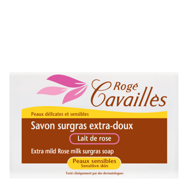 ROGE CAVAILLES SAVON SURGRAS EXTRA DOUX LAIT DE ROSE 250G