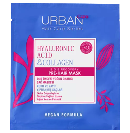 URBAN CARE MASQUE RÉPARATEUR AVANT LAVAGE ACIDE HYALURONIQUE 50ML