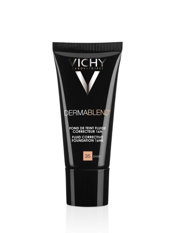 VICHY DERMABLEND FOND DE TEINT FLUIDE CORRECTEUR 16H N35 SAND 30ML