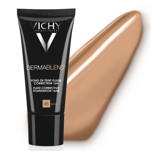 VICHY DERMABLEND 3D CORRECTION FOND DE TEINT N45 GOLD 30ML