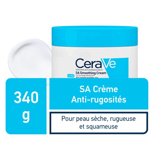 CERAVE SA CREME ANTI-RUGOSITES PEAU SECHE ET SQUAMEUSE 340G