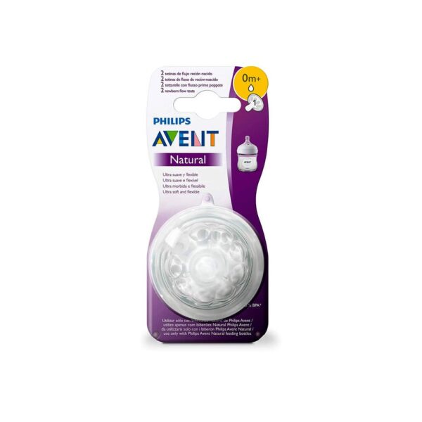 AVENT TETINE NATURAL +0MOIS REF SCF041/27