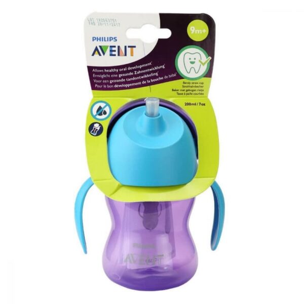 AVENT TASSE A PAILLE 200ML/7OZ 9MOIS+ REF SCF796/02