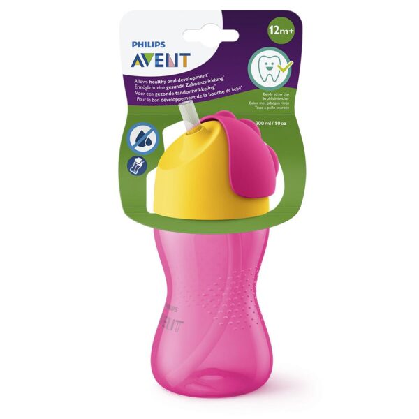 AVENT TASSE A PAILLE 300ML/10OZ 12MOIS+ REF SCF798/02