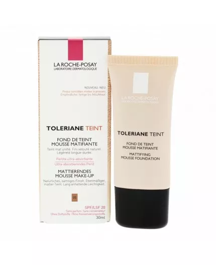 LA ROCHE POSAY TOLERIANE TEINT MOUSSE MATIFIANTE N02 BEIGE CLAIR 30ML