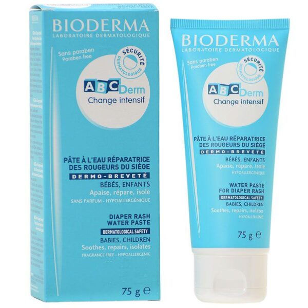 BIODERMA ABCDERM CHANGE INTENSIF PATE A L’EAU REPARATRICE 75G