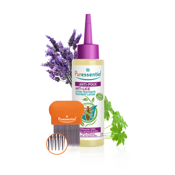 PURESSENTIEL ANTI-POUX LOTION 100ML AVEC PEIGNE