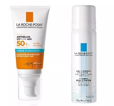 LA ROCHE POSAY ANTHELIOS UVMUNE 400 SPF50+ CREME FONDANTE INVISIBLE 50ML + EAU THERMALE