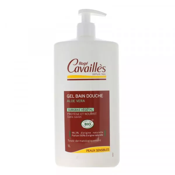 ROGE CAVAILLES GEL BAIN DOUCHE ALOE VERA 1L