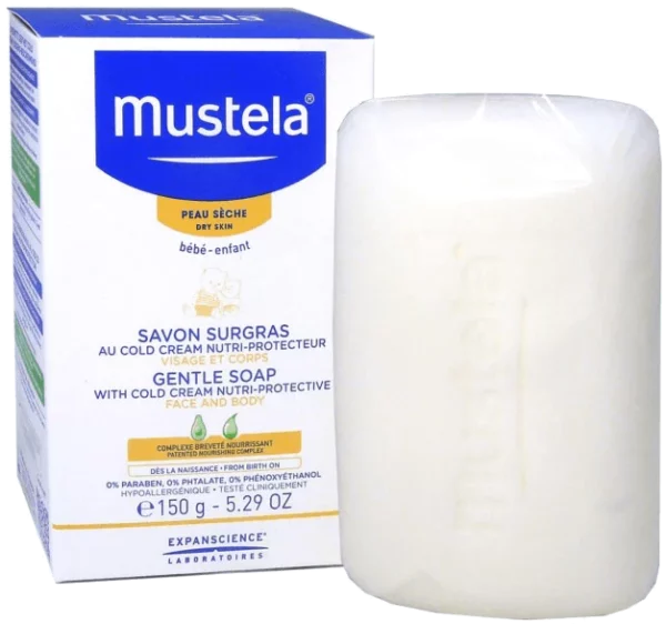 MUSTELA SAVON SURGRAS BEBE ENFANT PEAU SECHE 100G