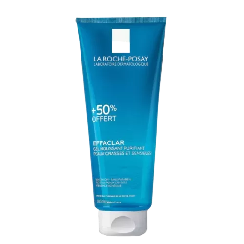 LA ROCHE POSAY EFFACLAR GEL MOUSSANT PURIFIANT 300ML +50% OFFERT