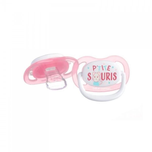 BEBE CONFORT SUCETTE PHYSIO AIR CONFORT 18-36 MOIS P’TITE SOURIS ROSE