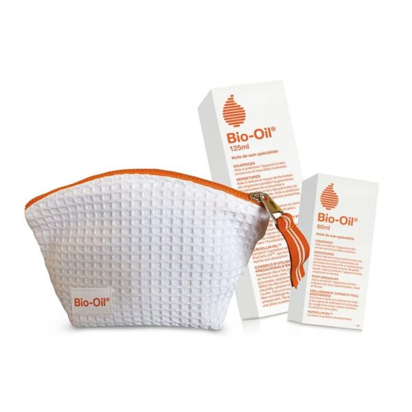 BIO-OIL PACK HUILE 125ML + HUILE 60ML + TROUSSE OFFERTE