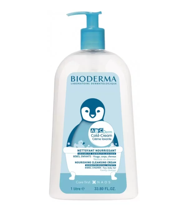 BIODERMA ABCDERM COLD CREAM CREME LAVANTE 1L