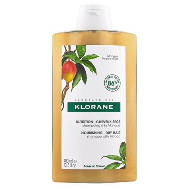 KLORANE BEURRE DE MANGUE SHAMPOOING 400ML