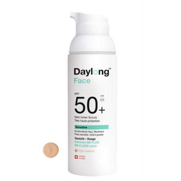 DAYLONG FACE BB FLUIDE SENSITIVE SPF50+ LIGHT MEDIUM 50ML