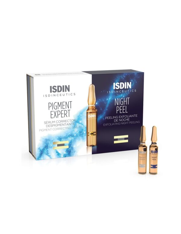 ISDIN PACK PIGMENT EXPERT B10 + NIGHT PEEL B10 AMPOULES