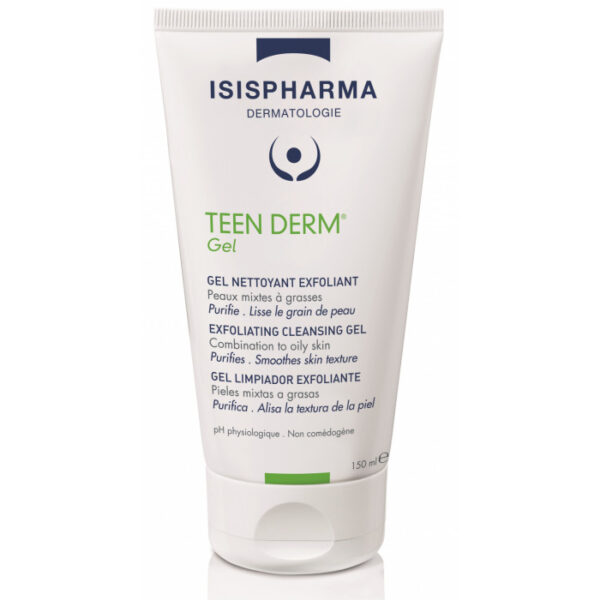 ISISPHARMA TEEN DERM GEL NETTOYANT EXFOLIANT 150ML REF GE166A