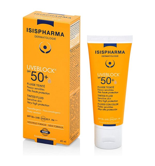 ISISPHARMA UVEBLOCK 50+ DRY TOUCH MEDIUM 40ML