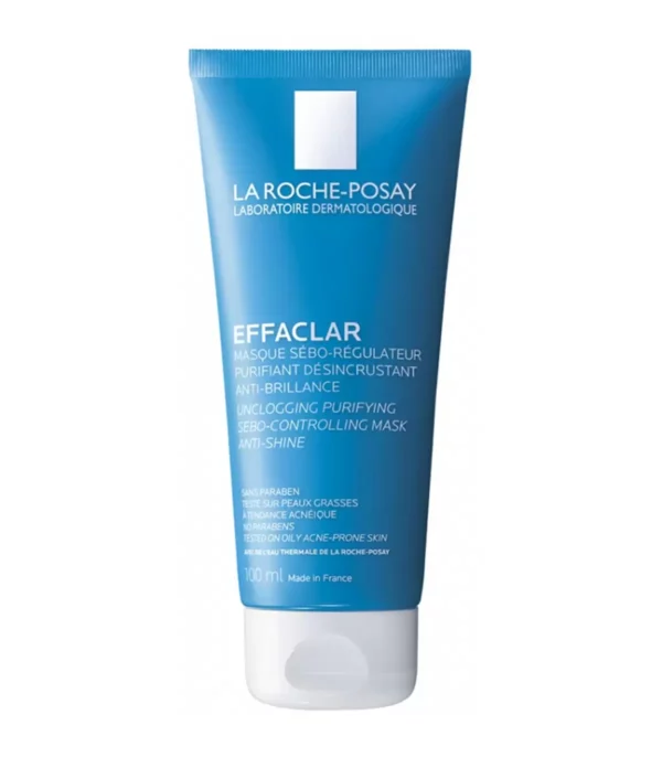 LA ROCHE POSAY EFFACLAR MASQUE SEBO-REGULATEUR PURIFIANT DESINCRUSTANT ANTI-BRILLANCE 100ML