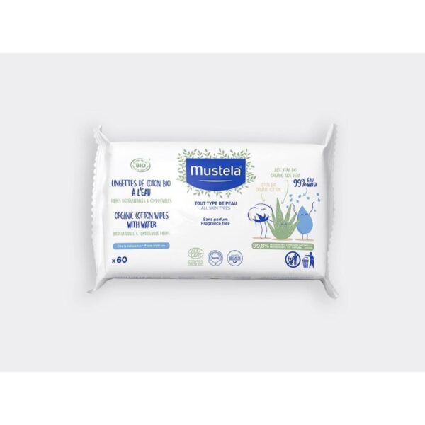 MUSTELA PACK LINGETTES A L’EAU*4