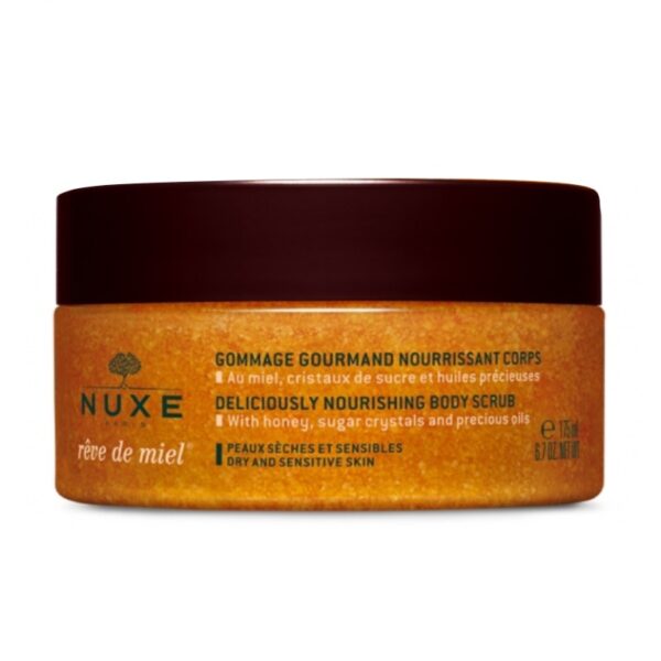 NUXE REVE DE MIEL GOMMAGE GOURMAND NOURRISSANT CORPS 175ML