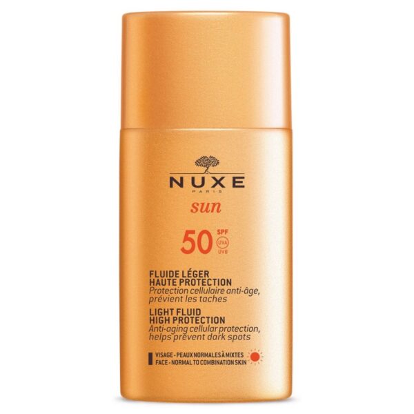 NUXE SUN FLUIDE LEGER HAUTE PROTECTION SPF50+ 50ML