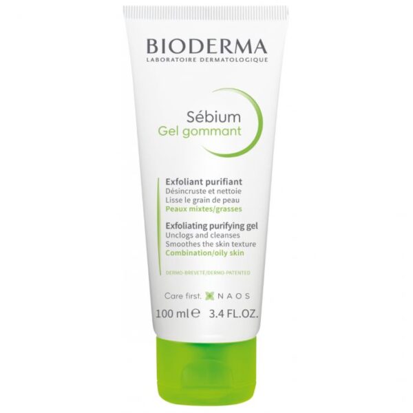 BIODERMA SEBIUM GEL GOMMANT EXFOLIANT PURIFIANT 100ML