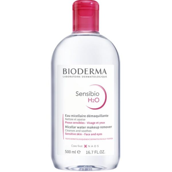 BIODERMA SENSIBIO H2O SOLUTION MICELLAIRE 500ML