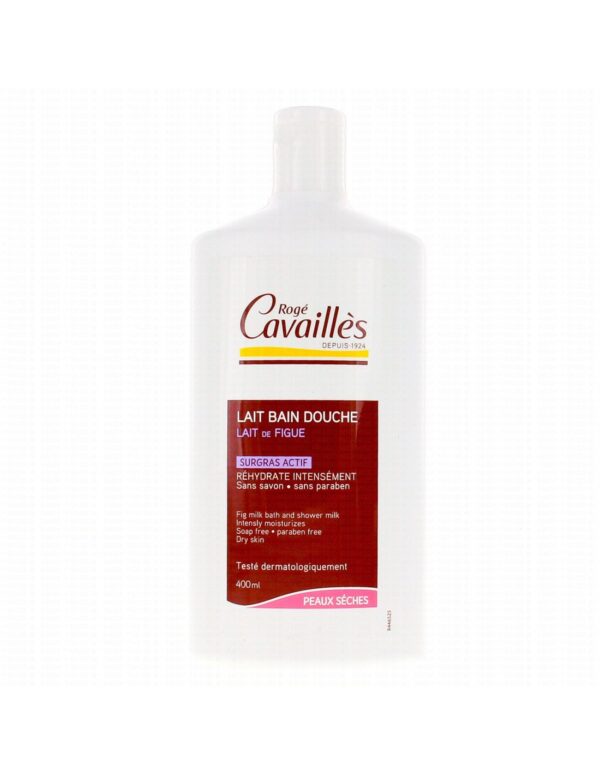 ROGE CAVAILLES LAIT BAIN ET DOUCHE HYDRATANT PEAUX SECHES 1L