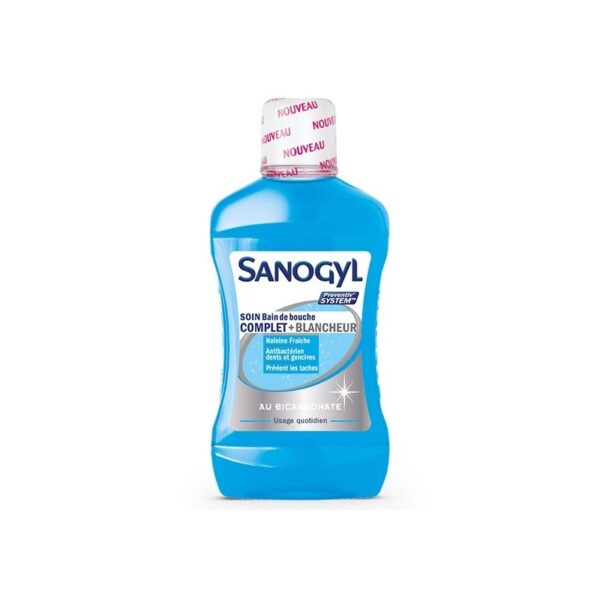 SANOGYL BAIN DE BOUCHE SOIN COMPLET + BLANCHEUR 500ML