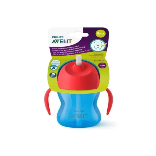 AVENT TASSE A PAILLE 200ML/7OZ 9MOIS+ REF SCF796/01